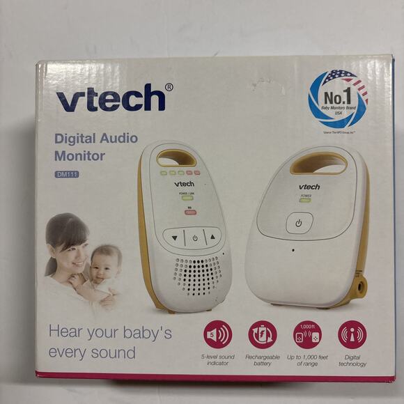 Vtech Digital Audio Monitor New in Box. - Picture 1 of 9